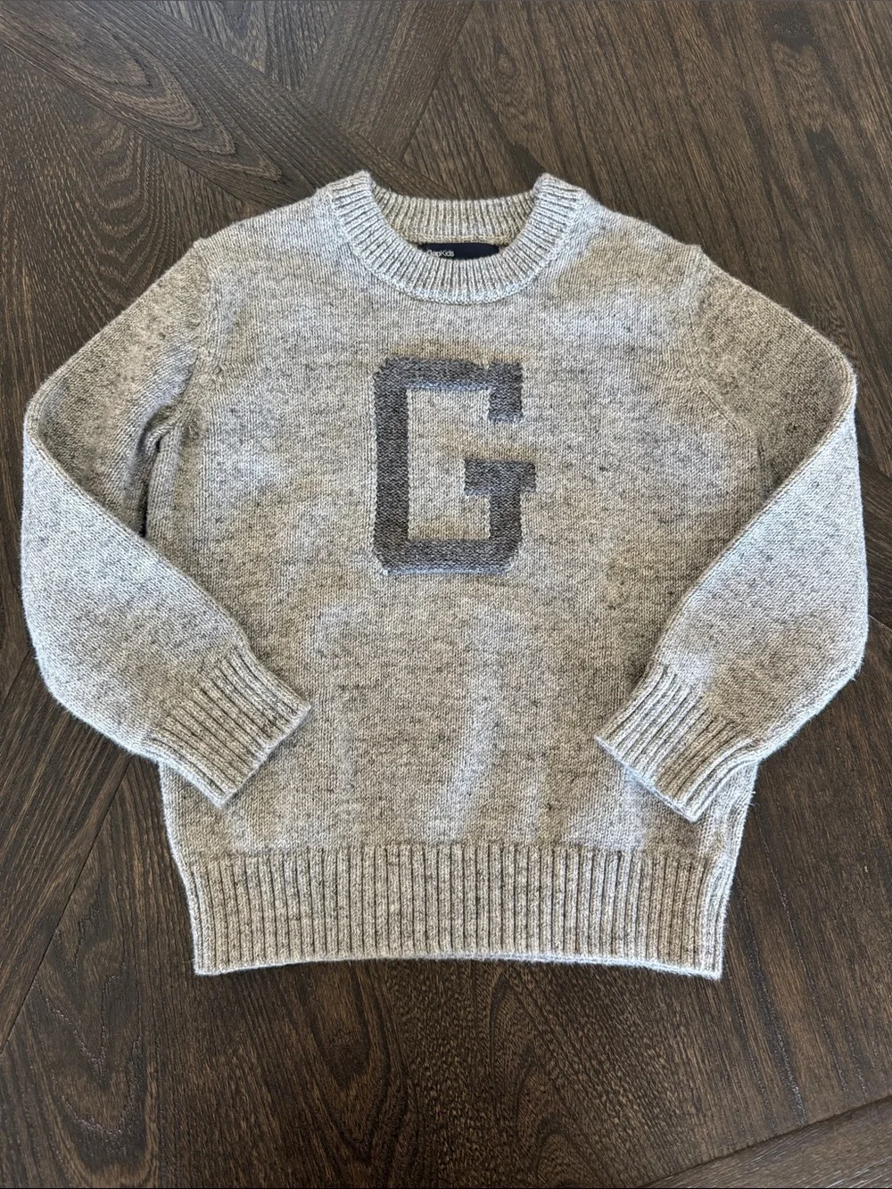 GAP Gray Crewneck Sweater Size 4-5